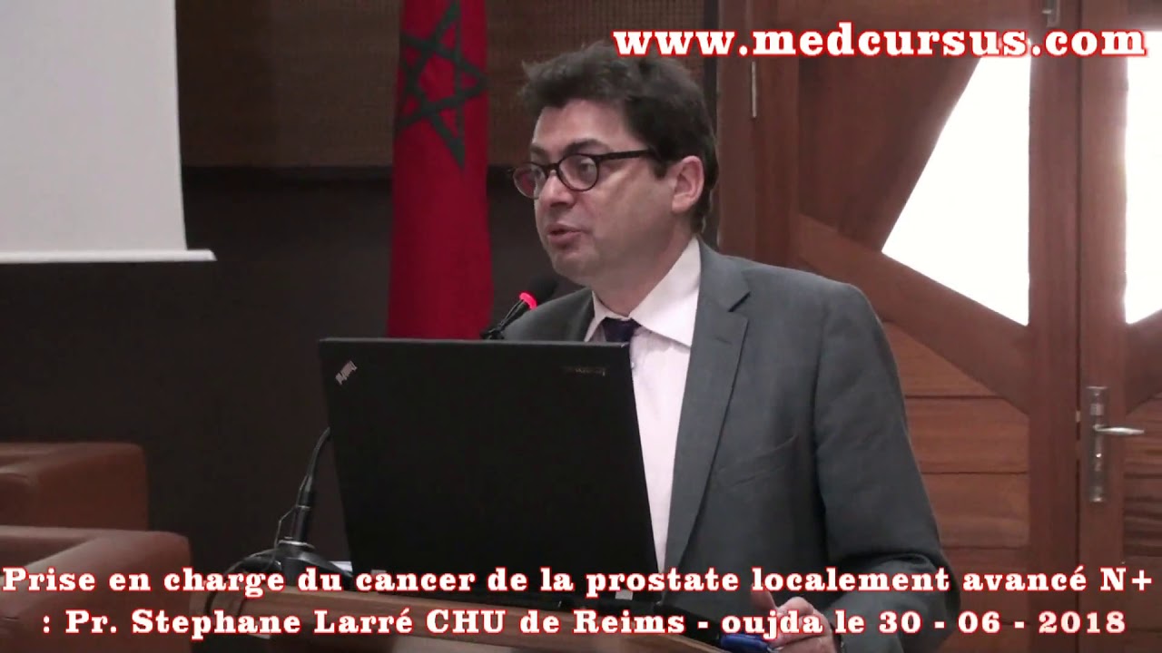 Pr. Stéphane Larré : Prise en charge du cancer de la prostate localement avancé N+