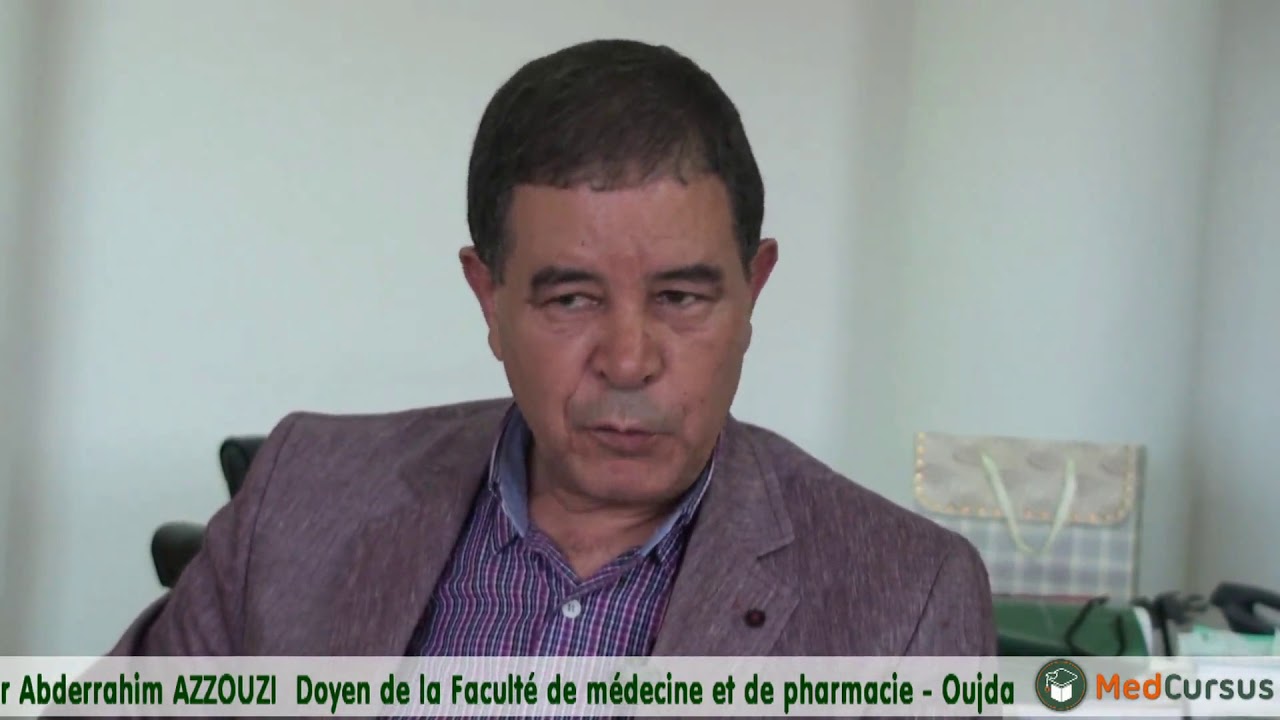Mot du Pr. Abderrahim Azzouzi, doyen de la faculté de médecine Oujda à propos du lancement de medcursus.com
